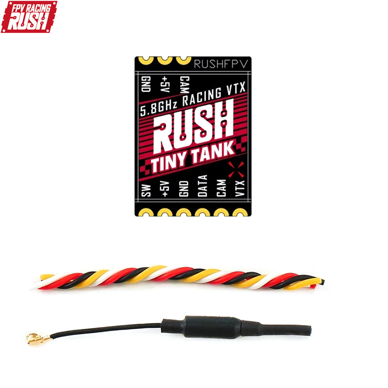 RUSH TINY TANK Nano VTX 48CH 3 - огляд і ціна Drone Kit Vtol